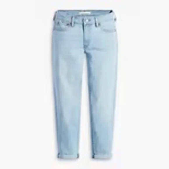 Levi’s Mid-Rise Boyfriend Jeans - Picture 1 of 4